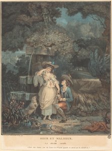 Heur et Malheur, ou la Cruche cassée de Philibert Louis Debucourt
