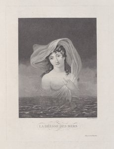 La diosa de los mares de Philibert Louis Debucourt
