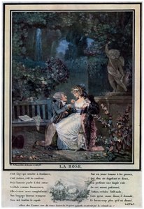La Rosa, 1788 1931 de Philibert Louis Debucourt