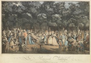 El paseo público, 1792