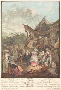 El minueto de la novia de Philibert Louis Debucourt