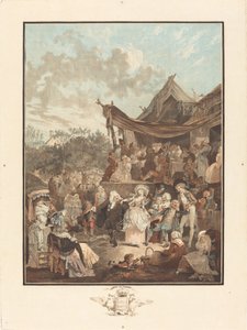El minueto de la novia de Philibert Louis Debucourt