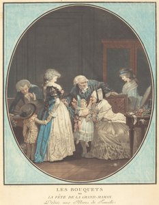 Los Ramos, o la Fiesta de la Abuela de Philibert Louis Debucourt