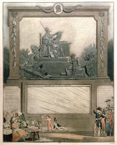 Almanaque Nacional para 1791, dedicado a los Amigos de la Constitución, 1790 de Philibert Louis Debucourt