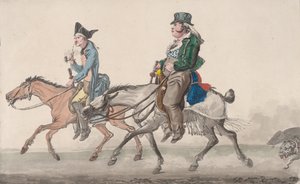 Ruta de Poissy, 1816 de Philibert Louis Debucourt