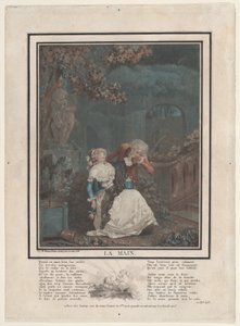 La Mano, 1788 de Philibert Louis Debucourt