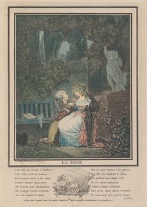 La rosa, 1788 de Philibert Louis Debucourt