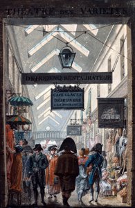 La Galería Comercial des Panoramas en París, 1807