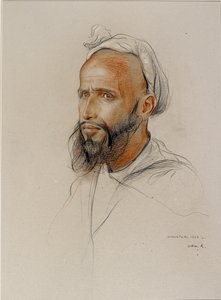 Retrato de un árabe de Philip A de Laszlo