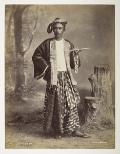 Un hombre birmano, de Views of Burma