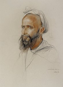 Retrato de un árabe de Philip Alexius de Laszlo