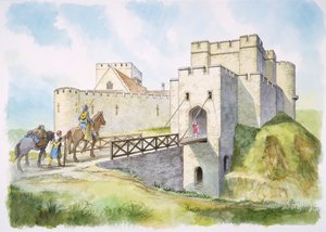 Castillo de Helmsley, North Yorkshire de Philip Corke