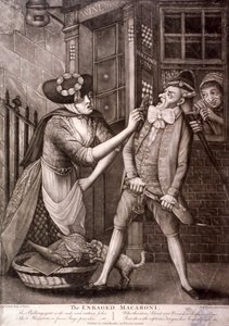 El macarrón enfurecido, 1773