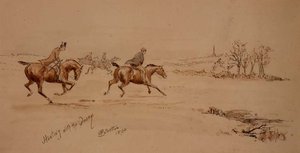 Cazando con el Quorn de Philip Eustace Stretton