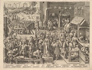 Justicia de Las Virtudes, ca. 1559-60 de Philip Galle