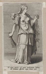 Ratio, de Prosopographia, ca. 1585-90 de Philip Galle