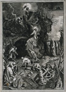 The Resurrection of Christ de Philip Galle