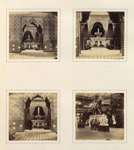 [Alhambra y Patio de los Leones, Vista en el Transepto Sur], ca. 1859