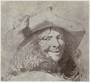 Frank [Frans] Hals, El humorista de Philip Henry Delamotte