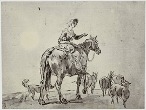 Gilpin, la pastora de Philip Henry Delamotte