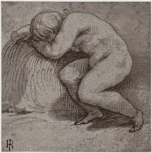 Giulio Romano, una niña dormida