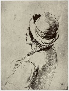 Guercino, la amante de Philip Henry Delamotte