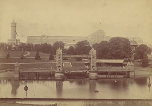 Progreso del Crystal Palace en Sydenham, 1854 de Philip Henry Delamotte