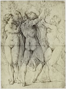 Rafael, boceto para un cuadro de Philip Henry Delamotte