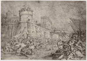 Tempesta [?], La toma de Jerusalén de Philip Henry Delamotte
