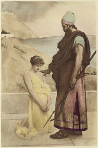 Un prisionero de lanza y flechas de Philip Hermogenes Calderon