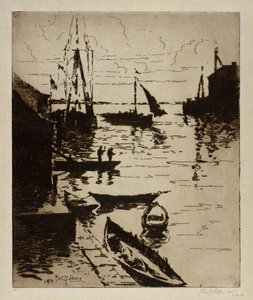 Antiguos muelles de Salem de Philip Little