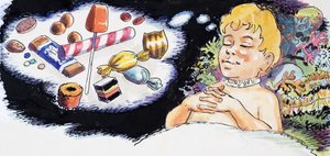 Sweet Dreams, ilustración de "The Water Babies" de Charles Kingsley