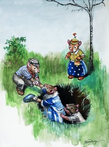 Ratón de ciudad y ratón de campo de Philip Mendoza