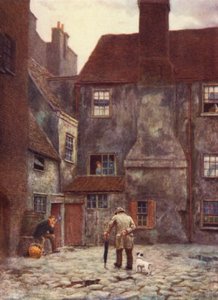 Parte Trasera del Queens Head Inn, Southwark, 1884 de Philip Norman