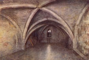 Cripta de la Mansión de Sir John de Pulteney, Laurence Poultney Hill, 1894