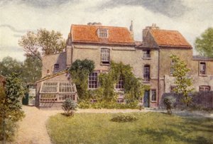 Sandford Manor House desde el jardín trasero, 1898 de Philip Norman