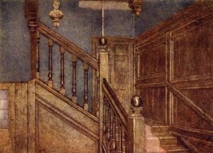Escalera de Sandford Manor House, 1898 de Philip Norman