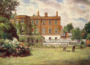 Casa y jardín de York, Church Street, Kensington, 1899 de Philip Norman