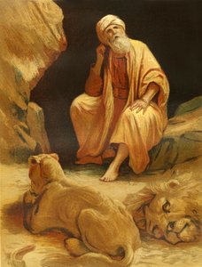 Daniel en el foso de los leones