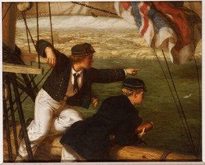 ¡Tierra a la vista!, 1864 de Philip Richard Morris