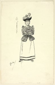 Una mujer costera de Philip William May