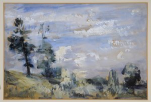 Una mañana ventosa de Philip Wilson Steer