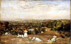 Niños jugando, Ludlow Walks de Philip Wilson Steer