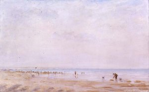 Cavando para cebo, Shoreham de Philip Wilson Steer