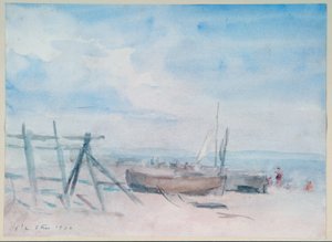 Marea baja, playa de Walmer de Philip Wilson Steer