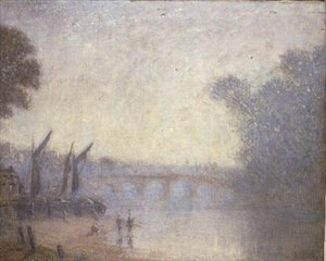 Puente de Richmond en Richmond, Surrey de Philip Wilson Steer