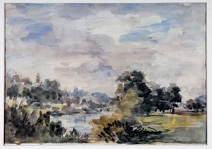 Vista cerca de Bridgnorth, c.1925 de Philip Wilson Steer