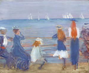 Observando la regata de Cowes, 1892 de Philip Wilson Steer