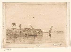 Vista del Nilo con barcos de vela
Au bord du Nil (título original) de Philip Zilcken (signed by artist)