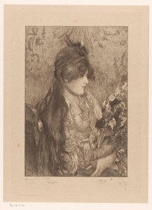 Mujer con ramo de flores
La Bête à Bon Dieu